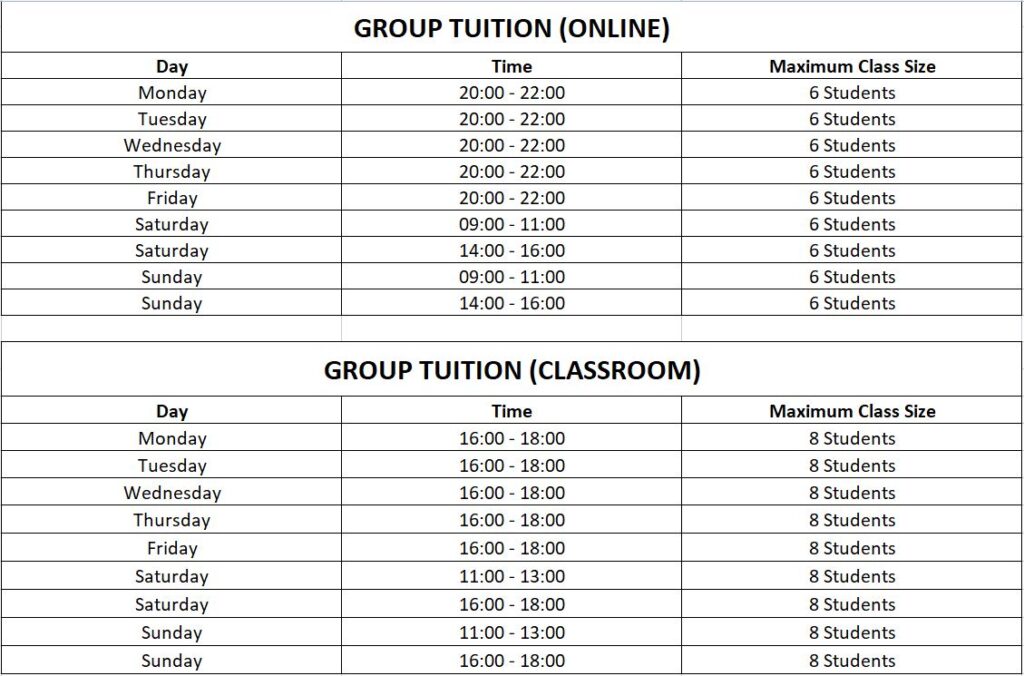 POA Tuition Singapore | Principles of Accounts Tuition | Detail